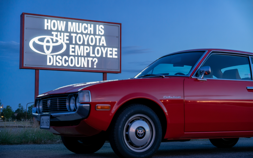 Detailed Breakdown of the Toyota Employee Discount