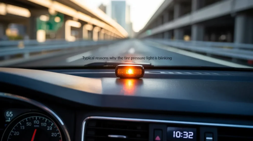 Typical Reasons why the Tire Pressure Light is Blinking