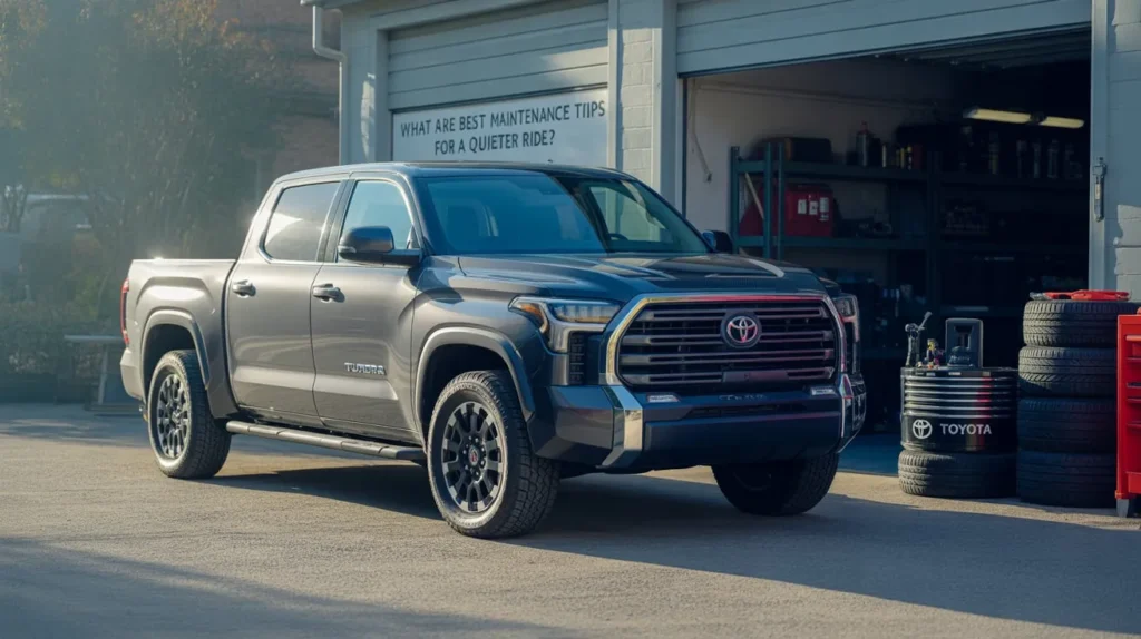 what-are-the-best-maintenance-tips-for-a-quieter-ride-in-your-toyota-tundra